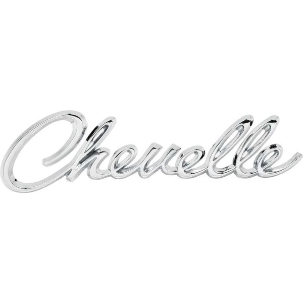 OER 1968-69 Chevelle; Header Panel Emblem; with Hardware