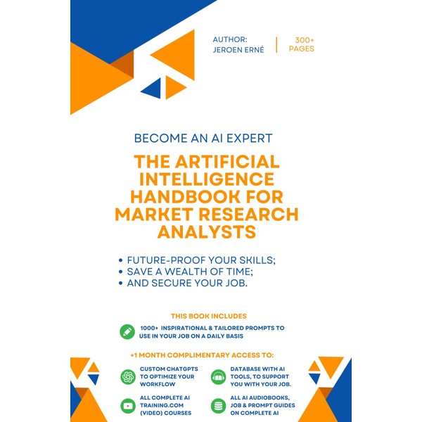 The Artificial Intelligence handbook for Market Research Analysts: "Future-Proof Your
