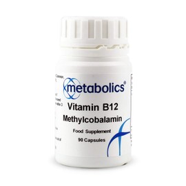 Metabolics Vitamin B12 Methylcobalamin 1000mcg by Metabolics  Vitamin B12 Supplement Containing Only Methylcobalamin  Contributes to The Reduction of Tiredness & Fatigue | Additive Free