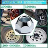 OZISENS 20pcs 1/2''-20 Trailer Lug Nuts for Dexter EZ Lube