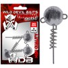 Wild Devil Baits Screw Jig Head Screw Jig Head Spiral