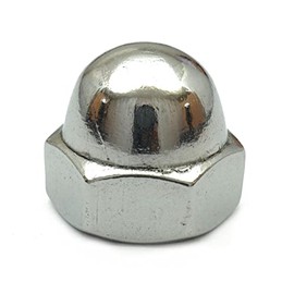 MonsterBolts - #12-24 Acorn Nuts, Stainless Steel, 10 Pack