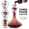 Final Touch Twister Glass Aerator & Decanter Set - 3