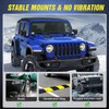Nilight Light Mounting Bracket Hood Cowl Mount Brackets for Front