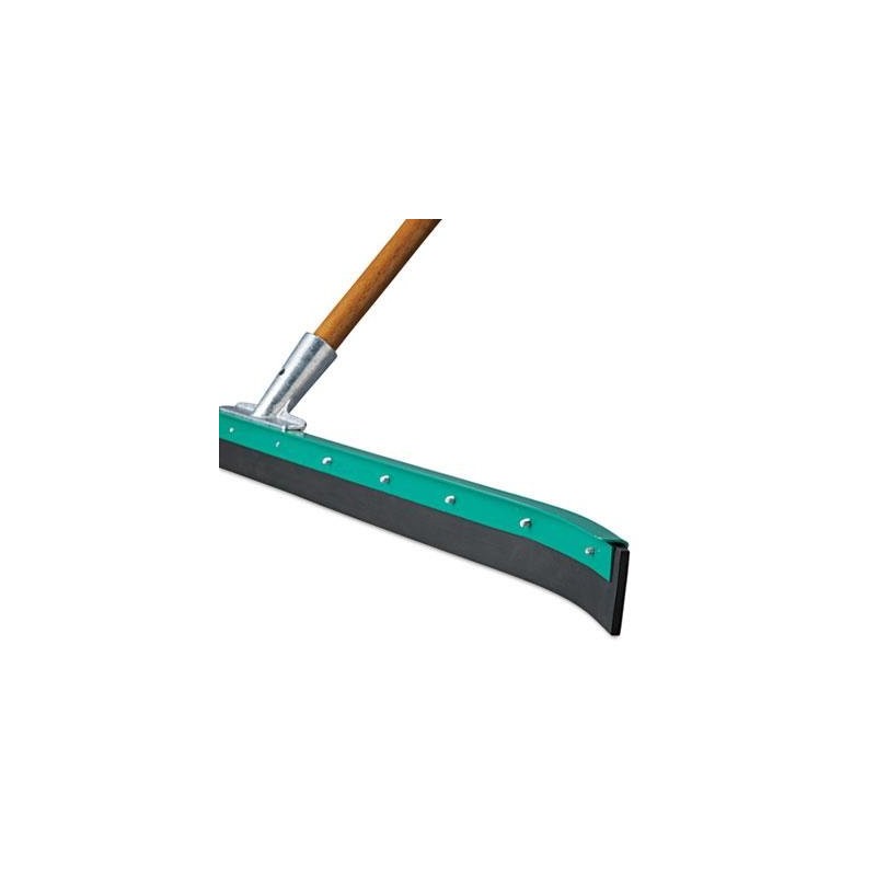 Lagasse AquaDozer 36" x 24" Curved Floor Squeegee, Black Rubber