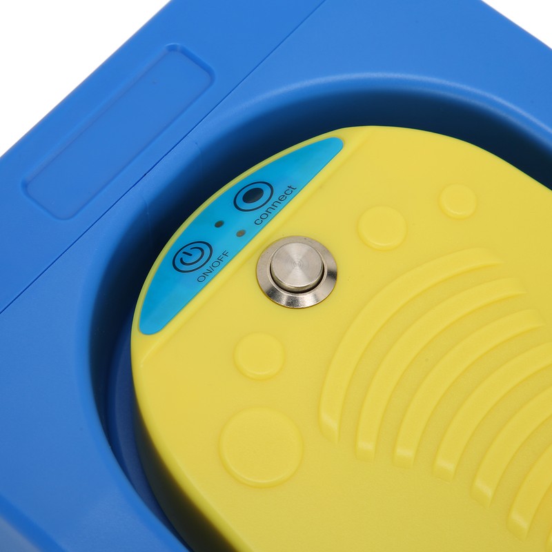 Single Foot Switch Pedal Wireless Wired USB Two Connection Mode