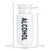 7oz Push Down Pump Dispenser Flip Top Cap Refillable Empty