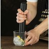 Professional Cocktail Muddler-The Best Bar Tool for Old Fashioned (Black)
