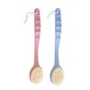 Magik 2-4Pc Long Handle Bath Brush Back Scrub Scrubber Shower Body Skin Exfoliating (2 Pack)