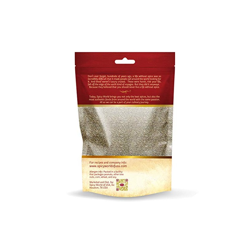 Spicy World Cumin Seeds Bulk, 5-Pounds