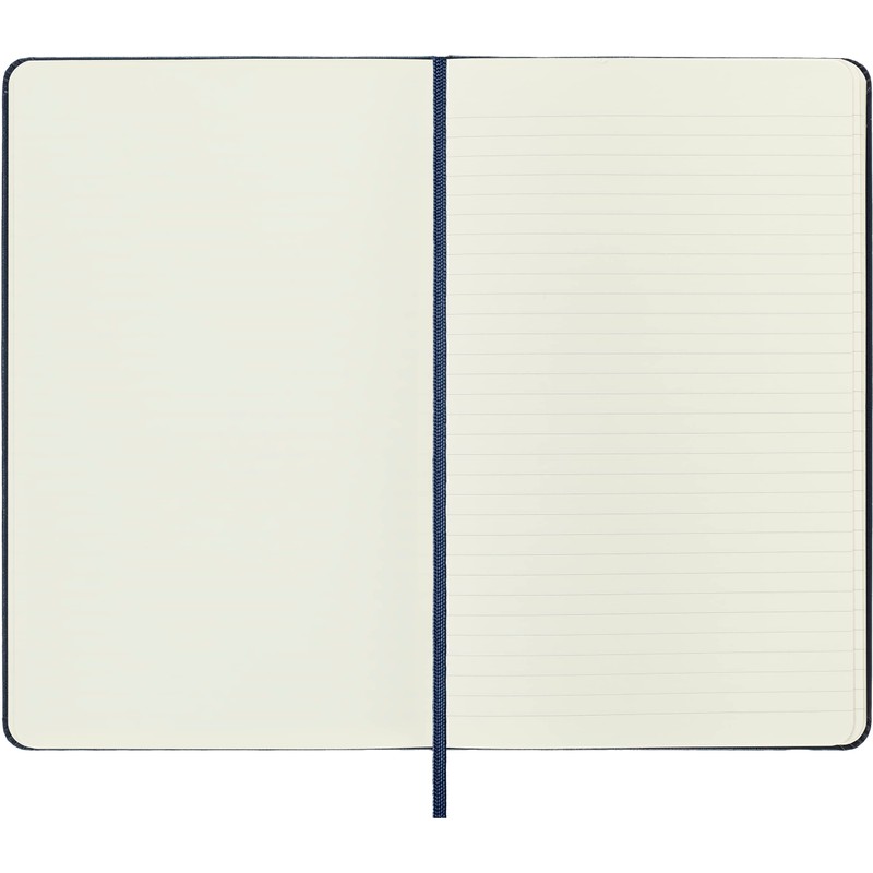 Moleskine Classic Notebook, Hard Cover, Large (5" x 8.25") Double