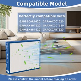 GAPCCCAR1620 Merv 16 Replacement Filter Compatible With Bryant/Carrier GAPBBCAR1620, GAPCCCAR1620, GAPAAXCC1620, GAPAAXBB1620, GAPABXCC1620, GAPABXBB1620, actual size: 17.5" x 21.5" x 3.5"