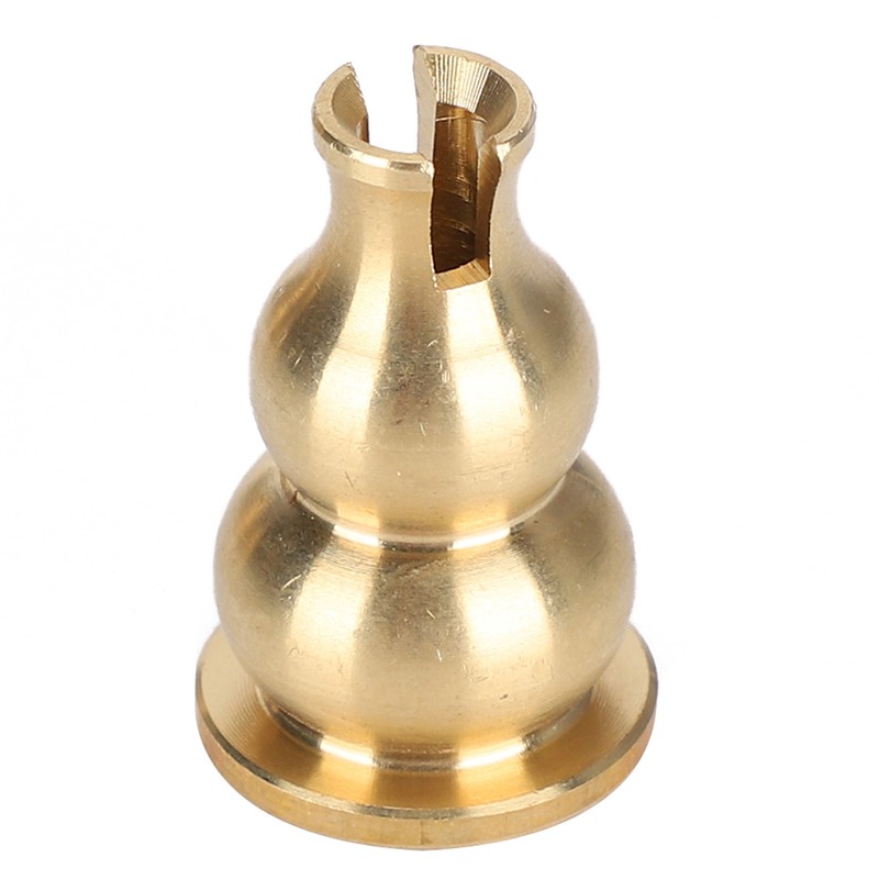 Household Brass Incense Burner Incense Burner Holders Craft Decoration (Round