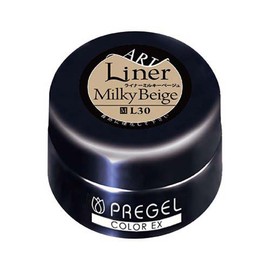 PREGEL PG-CEL30 Color EX Liner Milky Beige 0.1 oz (3 g)