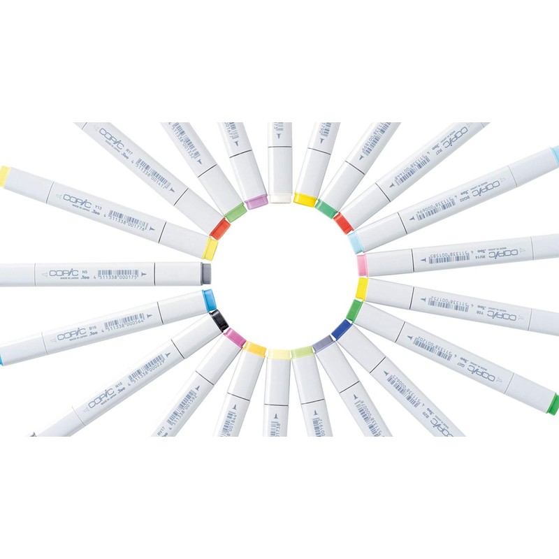 Copic Classic, Dual-Tip Alcohol Marker, B37-Copic, Antwerp Blue