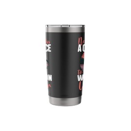 SUP Paddleboard Never Miss To Walk On Water Girl Sunset Stainless Steel Insulated Tumbler