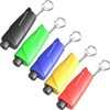 QUZOC Seatbelt Cutter Window Breaker Keychain 3-in-1 Car Glass Breaker
