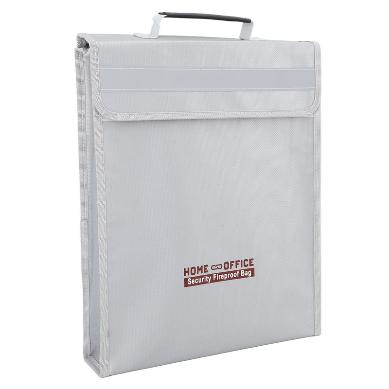 Fireproof Document Holder Pouch Waterproof Fireproof Money Bag with Zipper