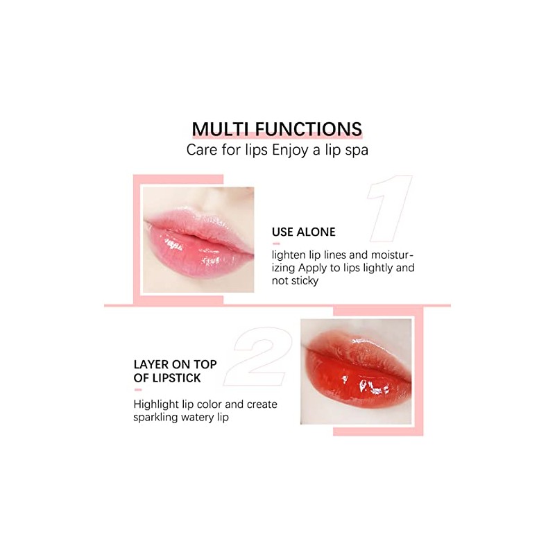 Labial Hidratante Brillo Labial de 6ml con Alto Brillo para