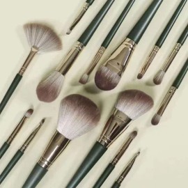 Peanut Co. 피넛코 메이크업 화장 브러쉬 14종 세트 화장솔 브러쉬세트 Peanut Co. Makeup Brush 14-Piece Set