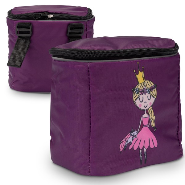 honju Paula Princess Bicycle Handlebar Bag with Removable Lid, Bicycle