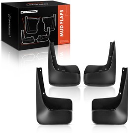 A-Premium Set of 4PCS Mud Flaps Splash Guards Mudguards Mudflaps with Hardware Kits Accessory Compatible with Chrysler Town & Country 2011-2016, Mini Passenger Van, Front LH RH and Rear LH RH