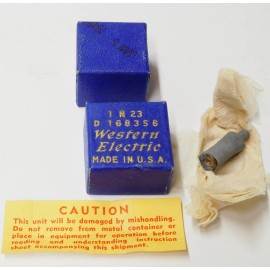 Western Electric NOS Pair Western Electric 1N23 Microwave Diode in Blue Box