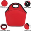 FlowFly Neoprene Lunch Tote Insulated Thermal Reusable Lunch Bag Box