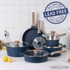 Country Kitchen Non-Stick Cast Aluminum Cookware Set - Durable Kitchen