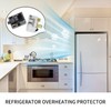 Jawfait PTC Refrigerator Start Relay and Overload Protector Kit, QP2-15
