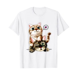 Love Cats Women Shirt cats Lovers for men, kids and girls T-Shirt