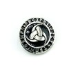 Patch Nation The Triple Horn of Odin The Horn Triskelion Norse Rune Viking Silver Metal Pin Badge