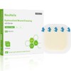NeuHeils Hydrocolloid Adhesive Bandages, Hydrocolloid Wound Dressing with Border 4''x4''