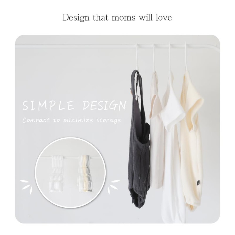 PUPPAPUPO Baby & Kids Hangers Set of 15 [Cloud] Storage,