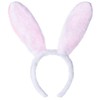 Women’s Cute Rabbit Ears Headband, Soft Plush Bunny Hairband, Christmas