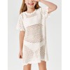 Amarmia Girls Swim Cover Up Crochet Bathing Suit Cover Ups