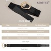 XZQTIVE Women Wide Elastic Waist Belt for Dresses Fashion Big