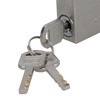 Padlock Steel Security Shutter Lock Container Door 100mm Rotating Shackle