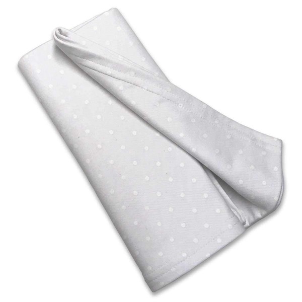 SheetWorld Soft & Stretchy Swaddle Blanket 36 x 36, White