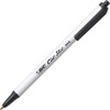 BIC CSM241BLK Clic Stic Pen, Medium Point, 24/CT, Black Ink/White