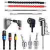 12 x Angle Attachment, 105 Angle Bit Holder, Socket Adapter,