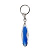 Blue Car Static Human Body Static Eliminator Discharger Anti-Static Keychain