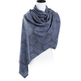 Superora Women's Warm Scarf Soft Scarves for Ladies Stoles Wraps and Shawls Printed Paisley Pattern 74.8''*25.5''