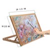 Falling in Art Extra Large 5-Position Wood Drafting Table Easel