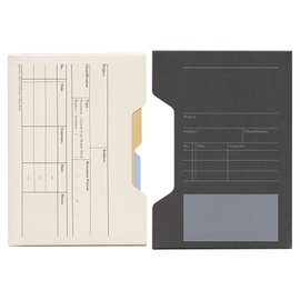 Knox 52376600 Personal Organizer Refill File Box, Mini, Gray