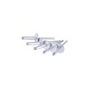 Large Flange Blind Rivets, Aluminum,Flange Diameter 3/16" (4.8mm) Pop Rivets