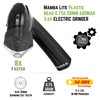 Mamba Lite 0.75g Black All-Plastic Head USB Electric Herb Grinder.