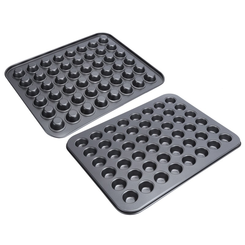 48Cup NonStick Mini Round Cupcake Pan Tray Baking Mould Bakeware