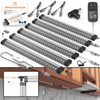 EBD LED Under Cabinet Lights Hardwired Built-in Adjustable Cable 6