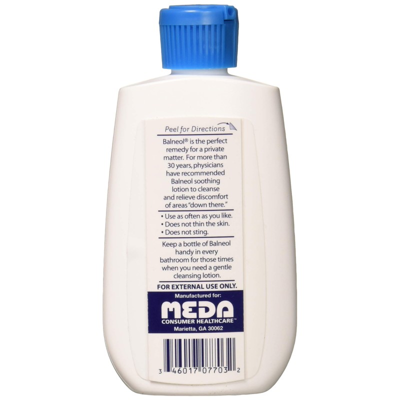 Balneol Hygienic Cleansing Lotion, 3 oz. (Pack of 2)